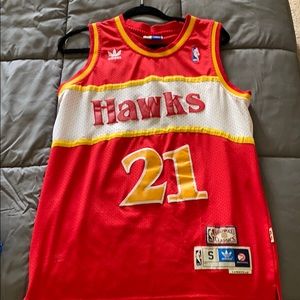 Hardwood Classic Dominique Wilkins Hawks Jersey